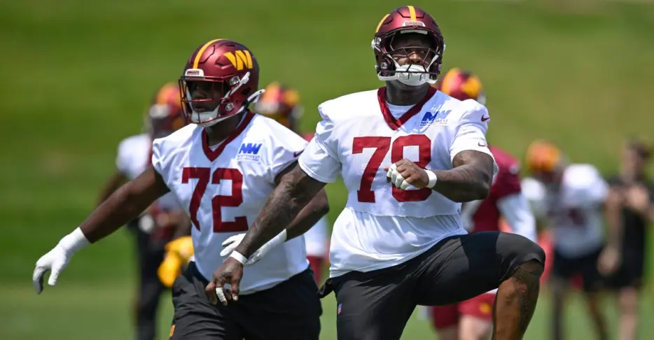 How Commanders OT Laremy Tunsil is helping Josh Conerly Jr. progress