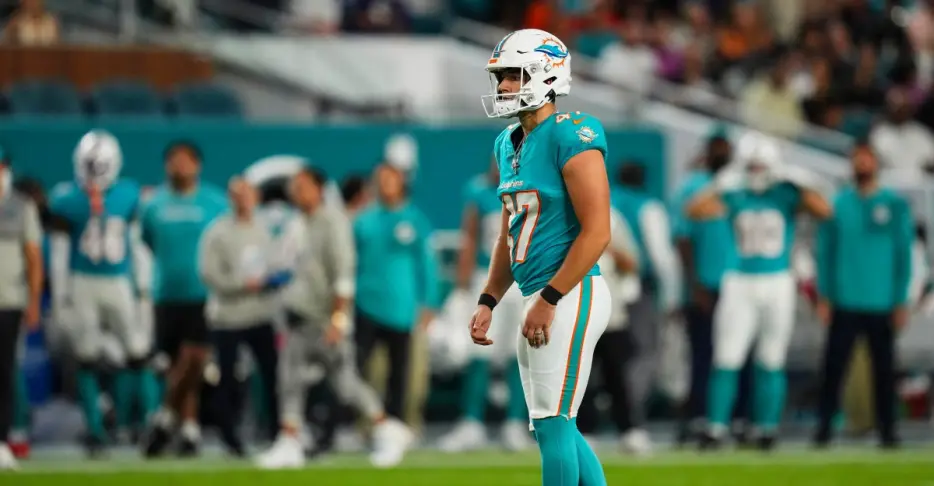 Dolphins 90 in 90: Riley Patterson in kicking battle for training camp