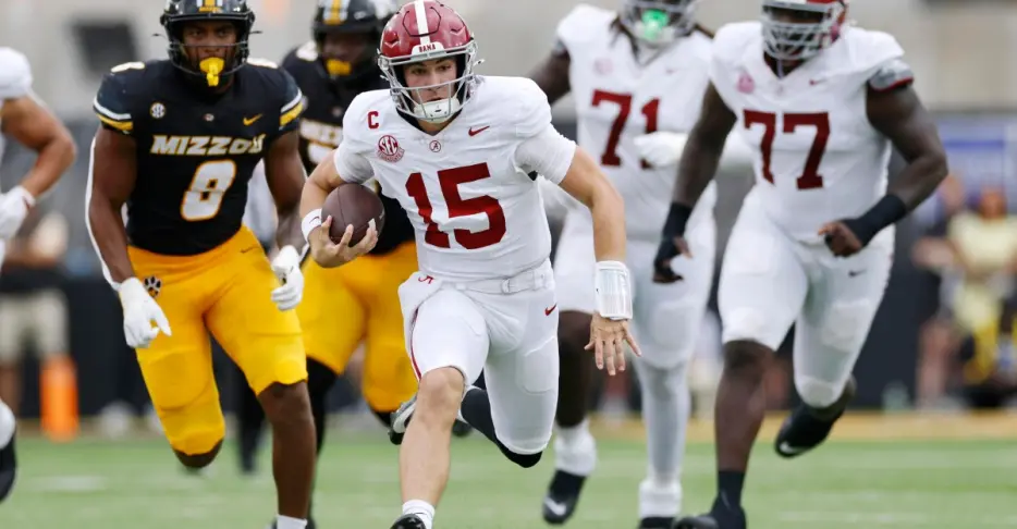 Was this Ty Simpson’s best college performance?