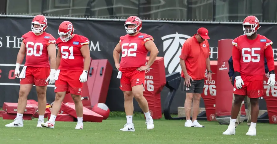 Expectations for the Chiefs offensive line will be high in 2026