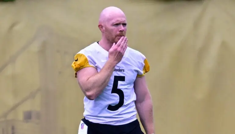 Punter Cameron Johnston Back for Second Act with Steelers