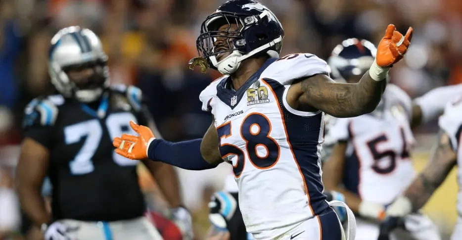 Who are the Top 5 edge rushers in Denver Broncos history?