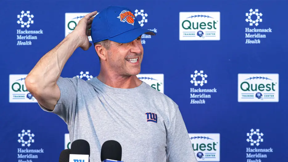Giants’ John Harbaugh leads group 9/11 Memorial trip in lieu of OTAs