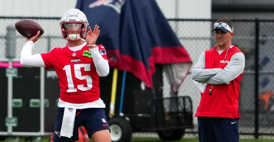 Healthy Behren Morton making most of early opportunity with Patriots