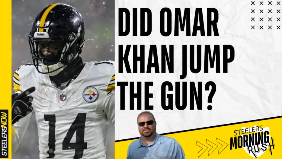 Steelers Morning Rush: Did Omar Khan Jump the Gun?