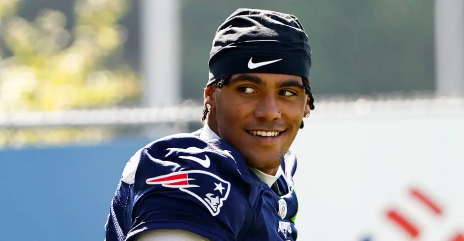 Christian Gonzalez makes intentions clear after return to Patriots practice