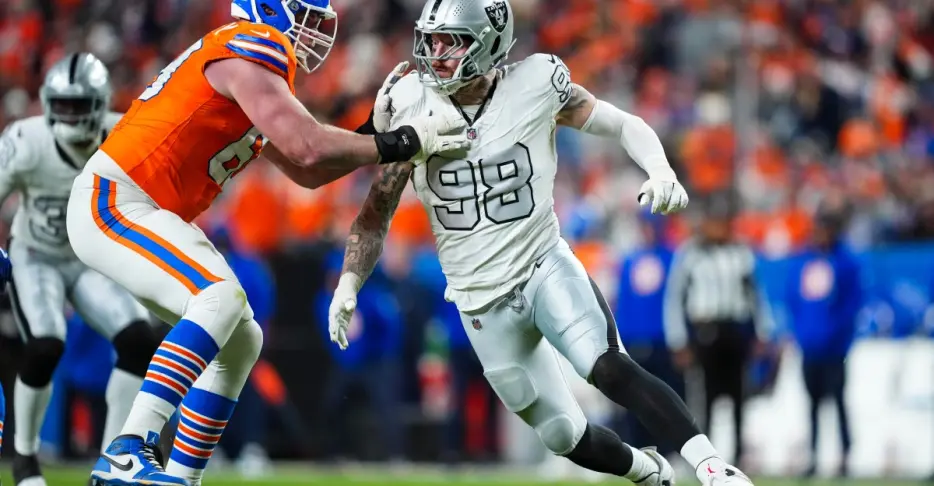 Has Nik Bonitto overtaken Maxx Crosby as best edge defender in AFC West?