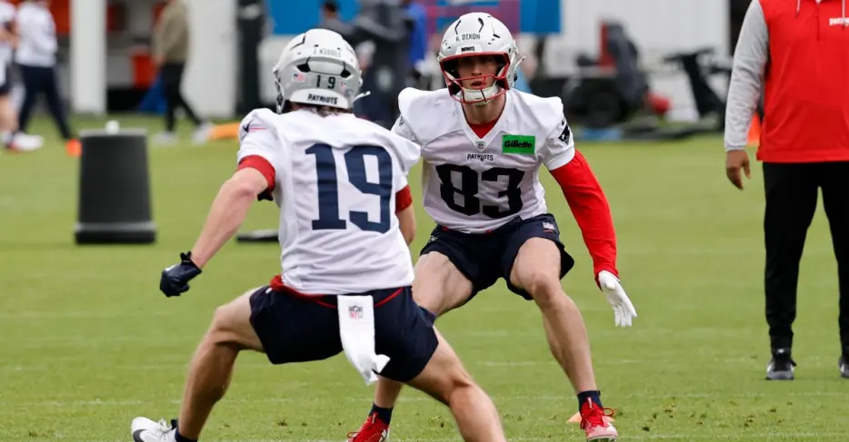 Patriots links 5/27/26: OL, WRs, DBs, rookies make their case at OTAs