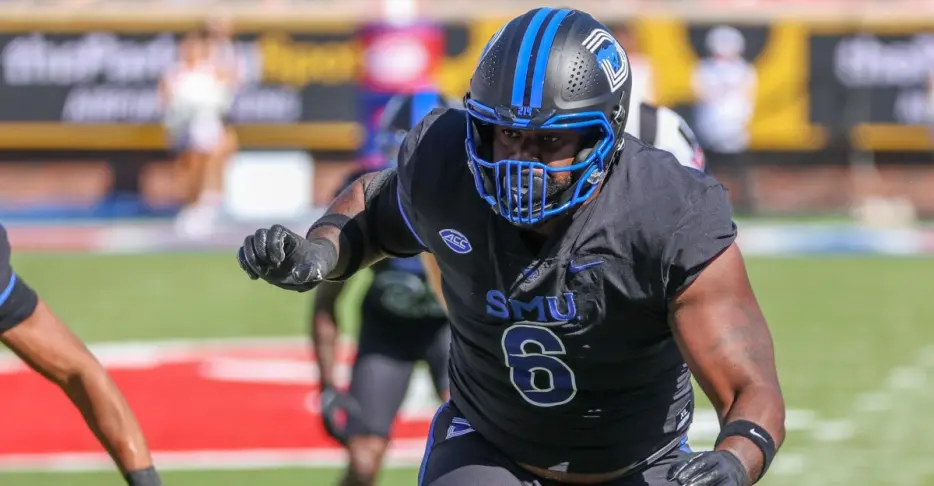 Washington Commanders UDFA Spotlight: defensive tackle Jeffrey M’ba, SMU