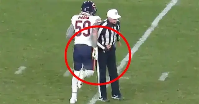 The Bears got no penalty luck in 2025