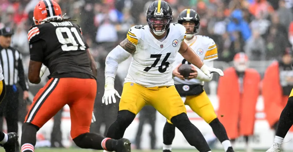 Steelers OT Troy Fautanu makes feelings clear on potential position change