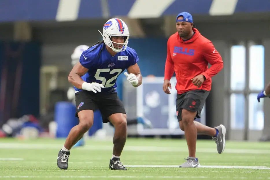 Kaleb Elarms-Orr, Dorian Williams Competing For Bills No. 2 LB Job