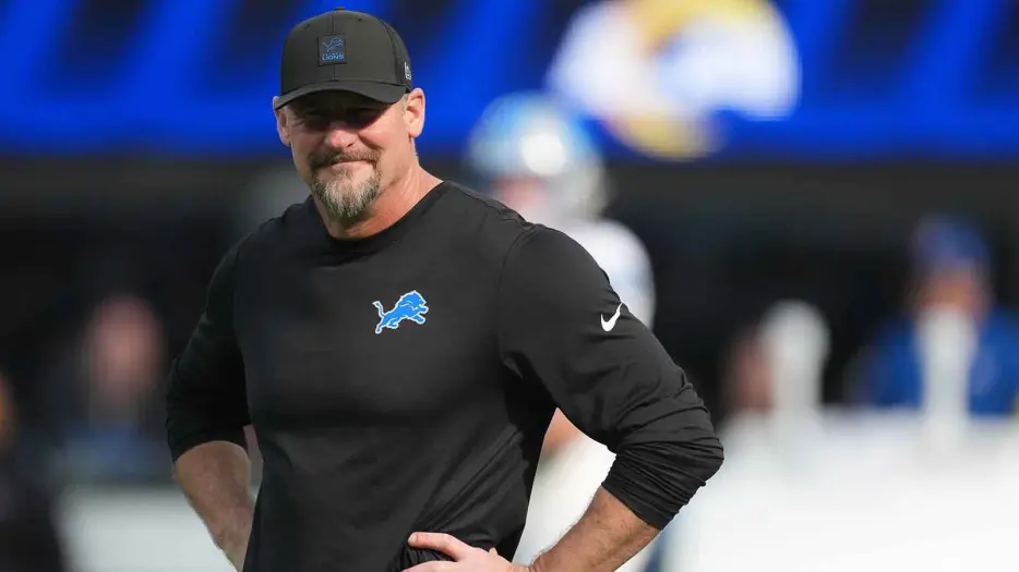 Dan Campbell’s brutally honest reaction to Rams getting Myles Garrett
