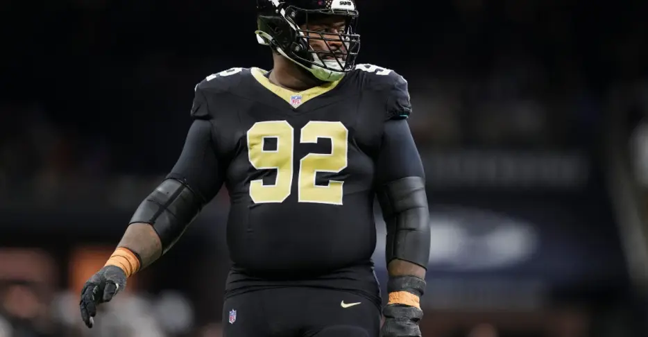 Saints DT Davon Godchaux excited about direction of the team entering 2026