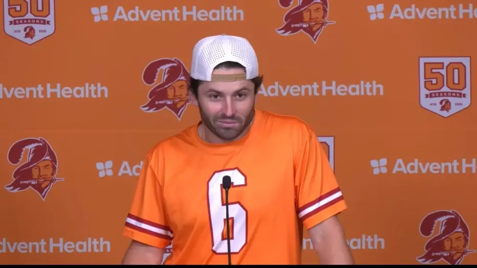 Buccaneers GM Throws Cold Water On Baker Mayfield Speculation