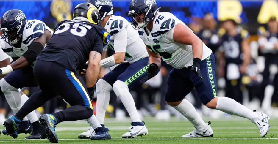 Seahawks guard Grey Zabel reveals which player is his ‘kryptonite right now’