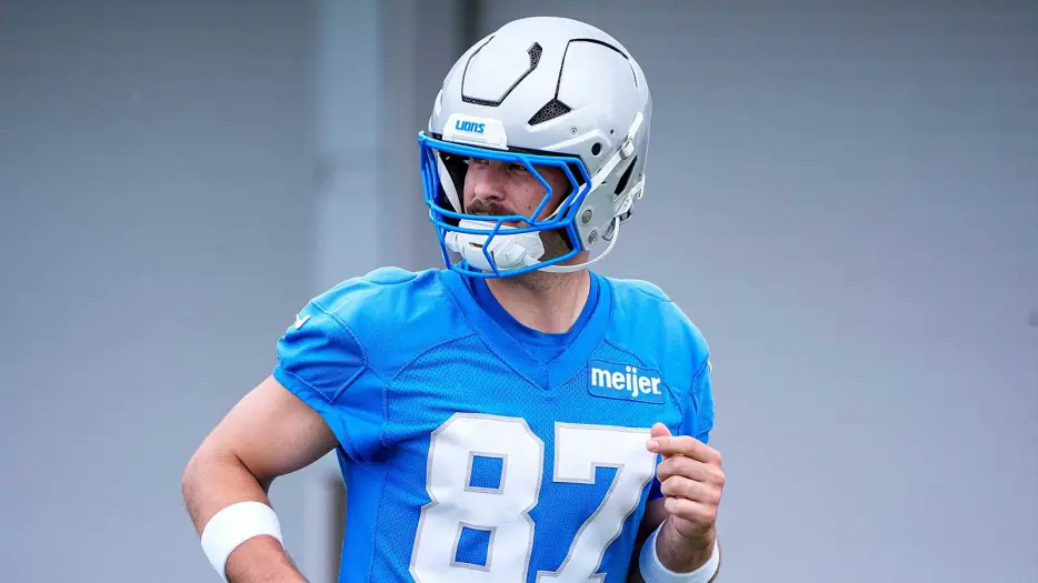 Lions HC Dan Campbell offers encouraging Sam LaPorta injury update
