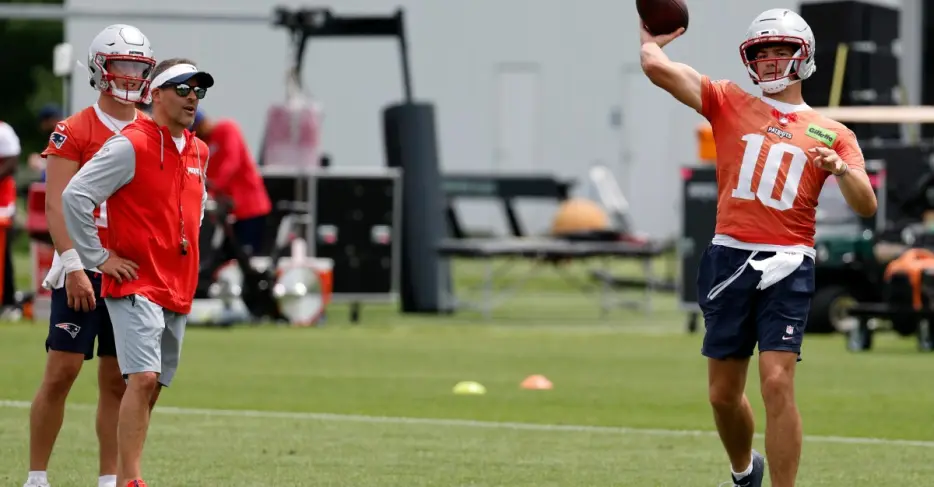 Drake Maye embracing rare continuity entering second year with Josh McDaniels