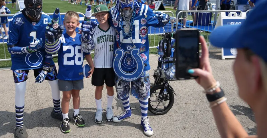 VIP experience up for grabs at Colts’ last Grand Park training camp