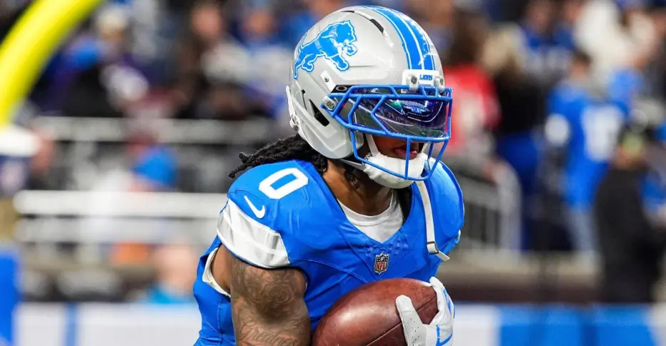 Survey: How many rushing yards will Jahmyr Gibbs have in 2026?