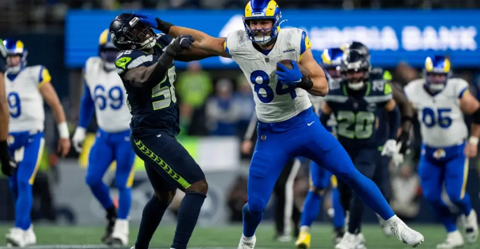 Of all Rams TE’s, Colby Parkinson is the most important