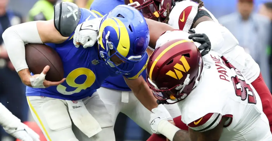 Can the Commanders upset visiting Super Bowl favorite LA Rams in Week 9?