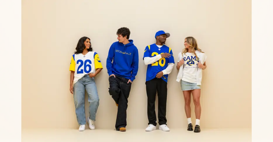 The Rams have to stop changing their uniforms every year