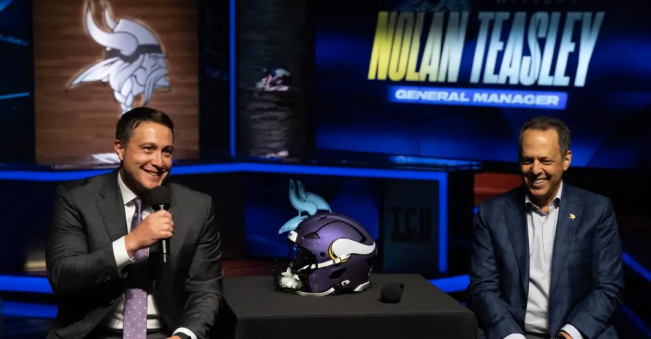 Nolan Teasley starts Vikings tenure by signing recently waived Seahawks