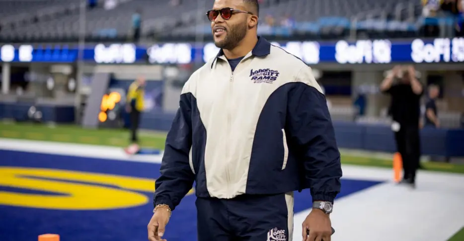 First, Myles Garrett. Now, are the Rams bringing back Aaron Donald?