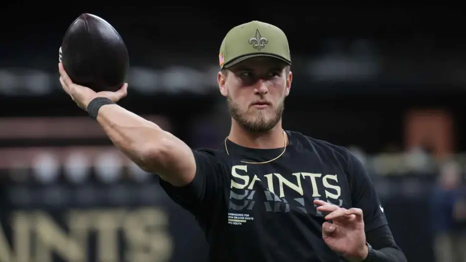 Saints’ Tyler Shough gets brutally honest on becoming a leader during NFL jump