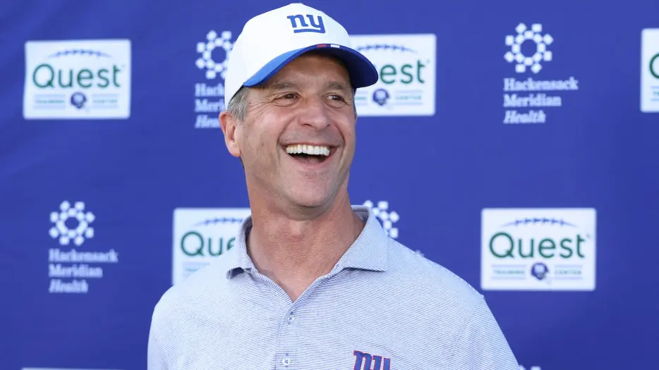 John Harbaugh’s Low Energy Speech To The Giants Locker Room Going Viral For All The Wrong Reasons