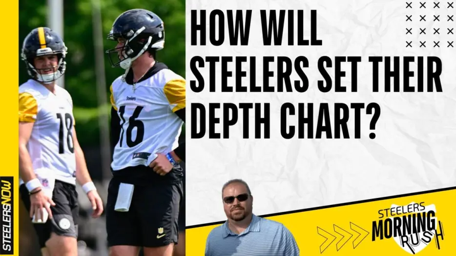 How Will Steelers Set Their Depth Chart? | Steelers Morning Rush