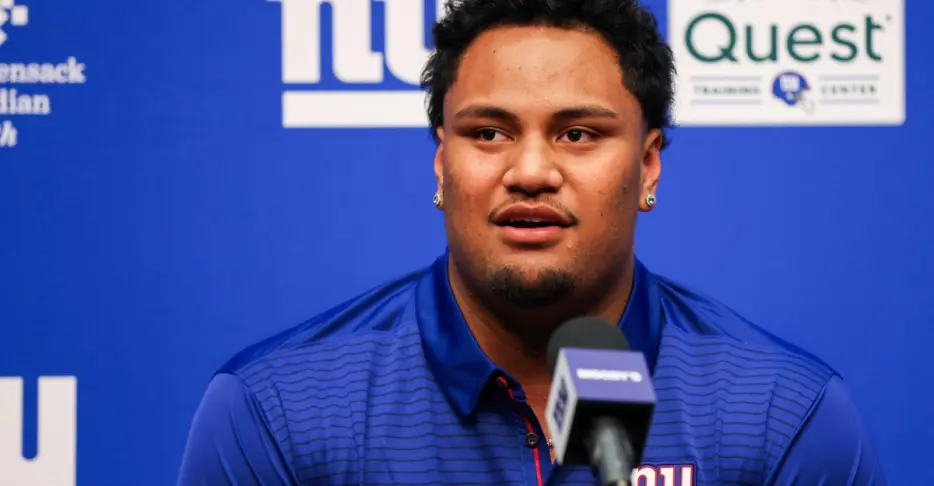Brian Baldinger: NY Giants ‘Sisi’ Mauigoa ‘could be a great guard’