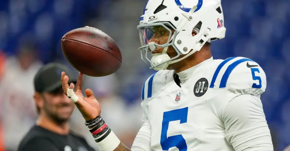 Richardson reporting to offseason workouts adds intrigue to the Colts’ QB room