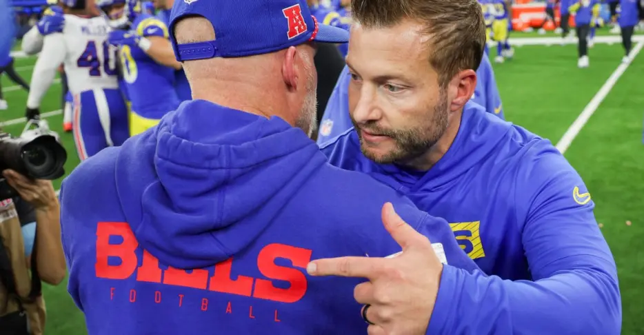 How close have Bills and Rams  been the past nine seasons?