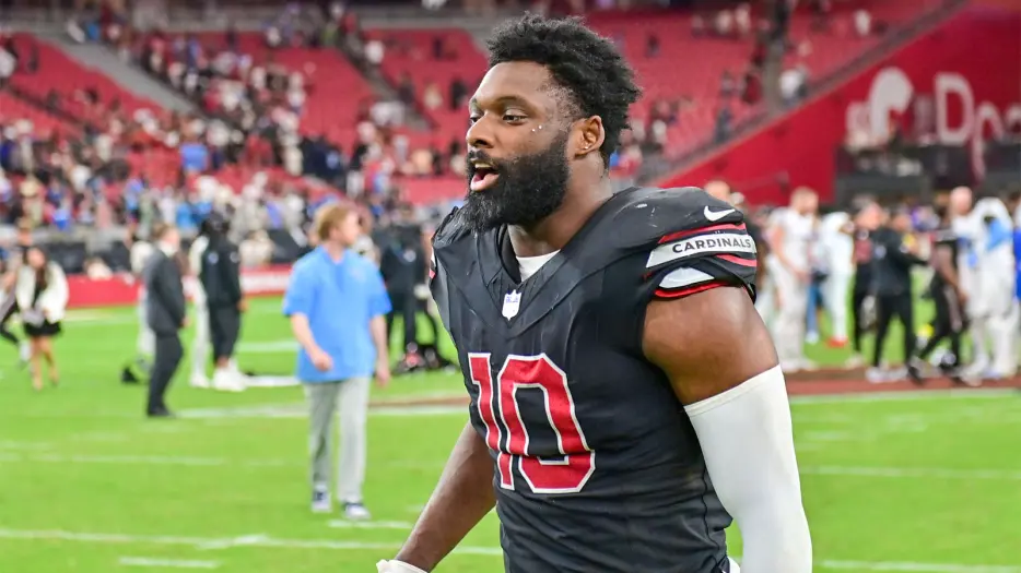 Josh Sweat joins Jacoby Brissett at Cardinals’ minicamp after OTA holdout