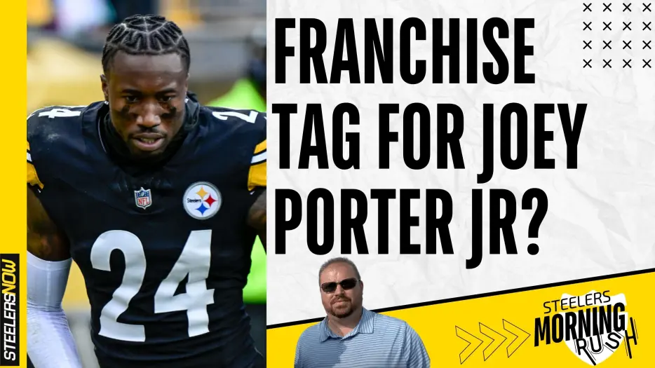 Could Steelers Use Franchise Tag on Joey Porter Jr? | Steelers Morning Rush