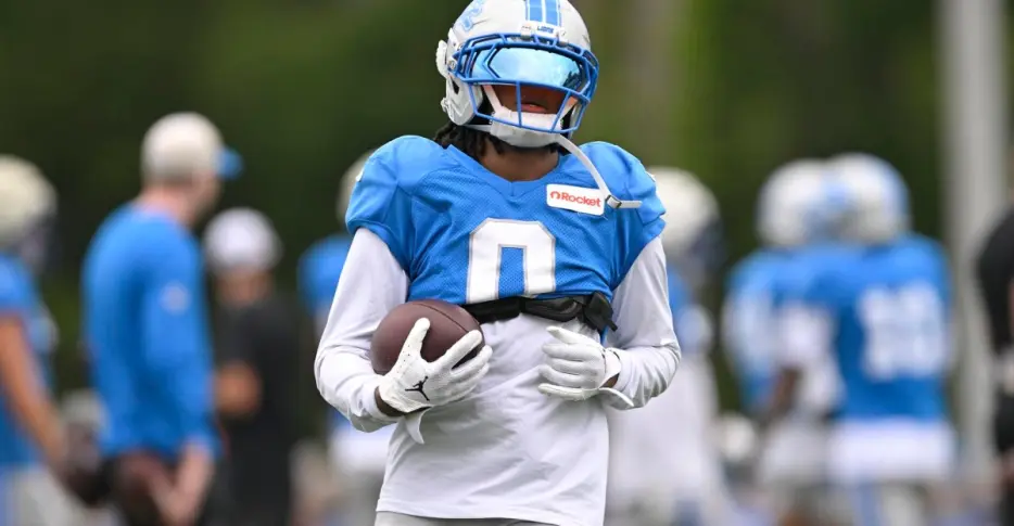 Lions RB Jahmyr Gibbs mum on contract negotiations