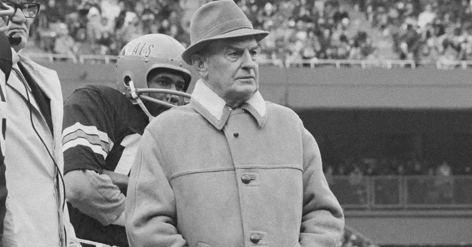 Bengals founder Paul Brown ranked among the best NFL head coaches of all time