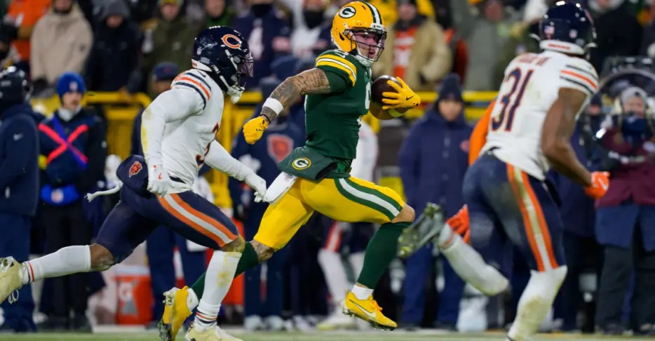 Packers Top Plays of 2025, #6: Christian Watson takes a slant to the house