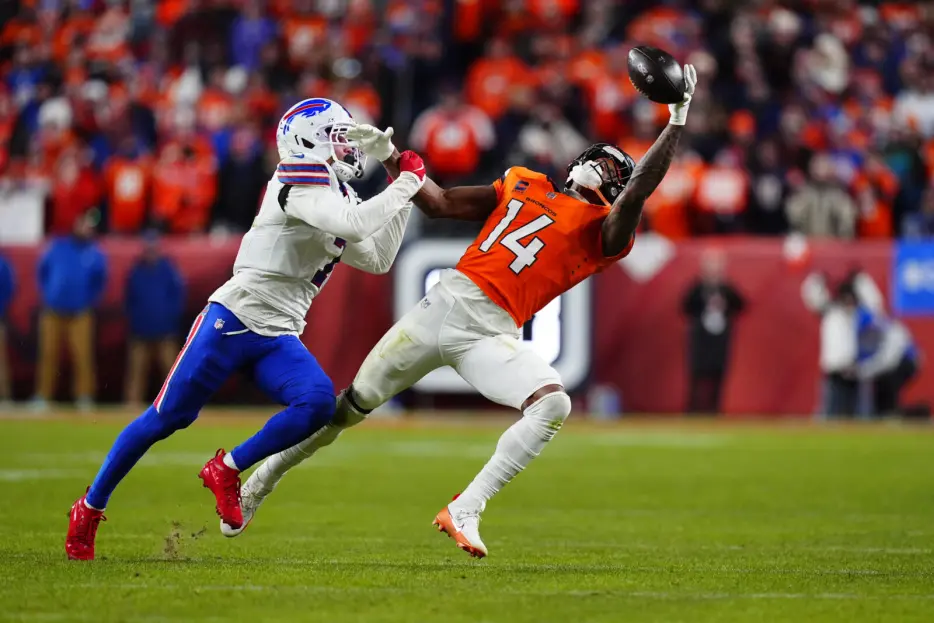 Where does Courtland Sutton rank among all-time Denver Broncos receivers?