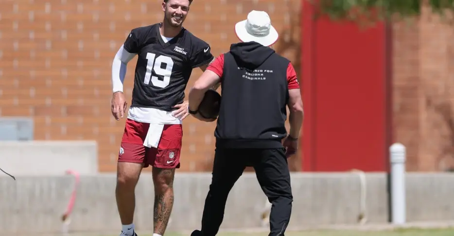 So, why is Cardinals QB Carson Beck wearing #19?
