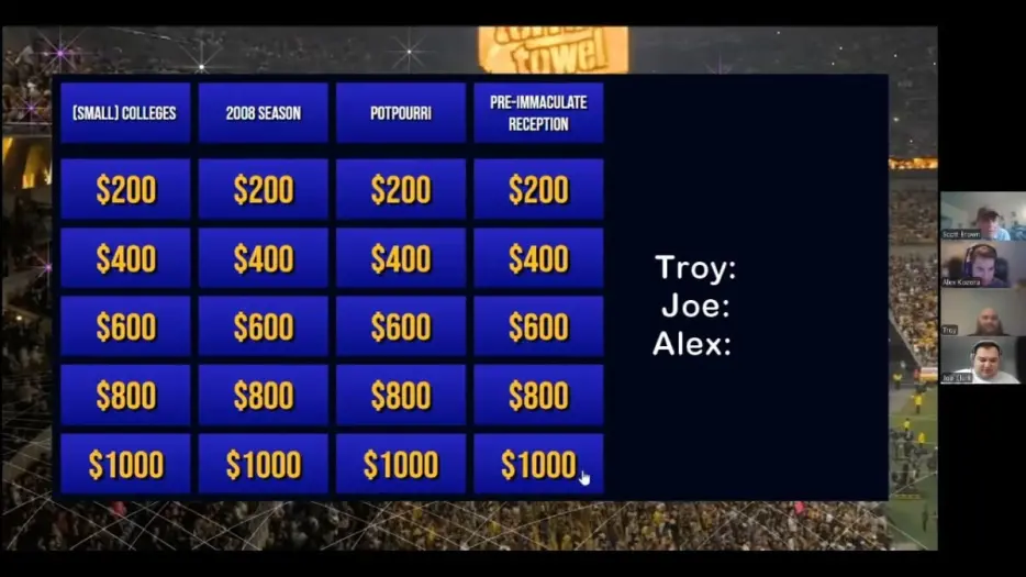 Watch: Steelers Depot Jeopardy (Season 2, Episode 2)