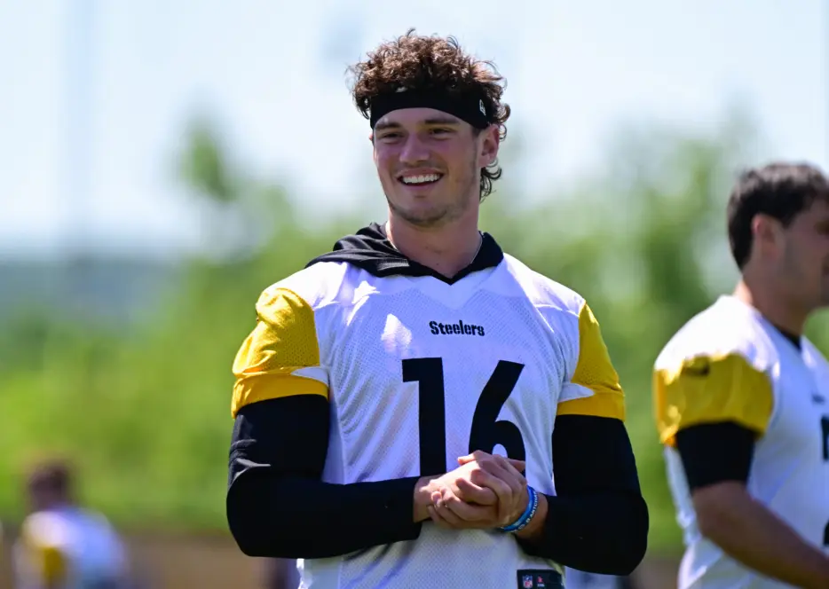 Steelers Sights &amp; Sounds: Will Howard, Drew Allar Sling It at OTAs